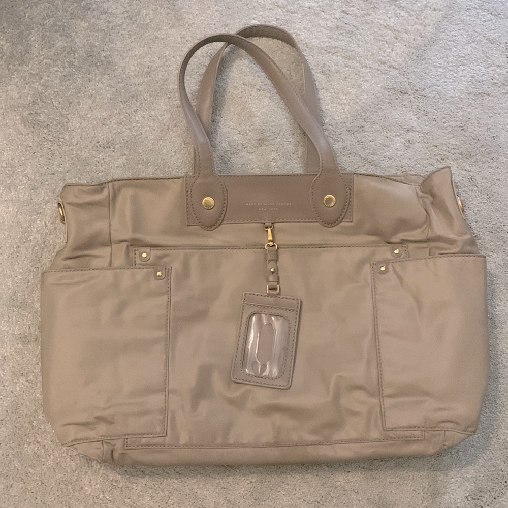 Marc By Marc Jacobs Nylon Eliz-a-baby Diaper Bag/ Multi Tote